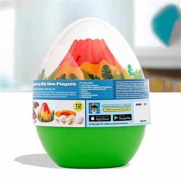 Ryan's World Toy Surprise Unboxing Dino Playset, Fossil Excavation Set with Dino - Picture 3 of 11